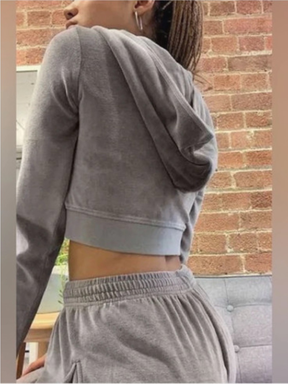 💲💲Y2K velour Brittany spears hooded jacket
